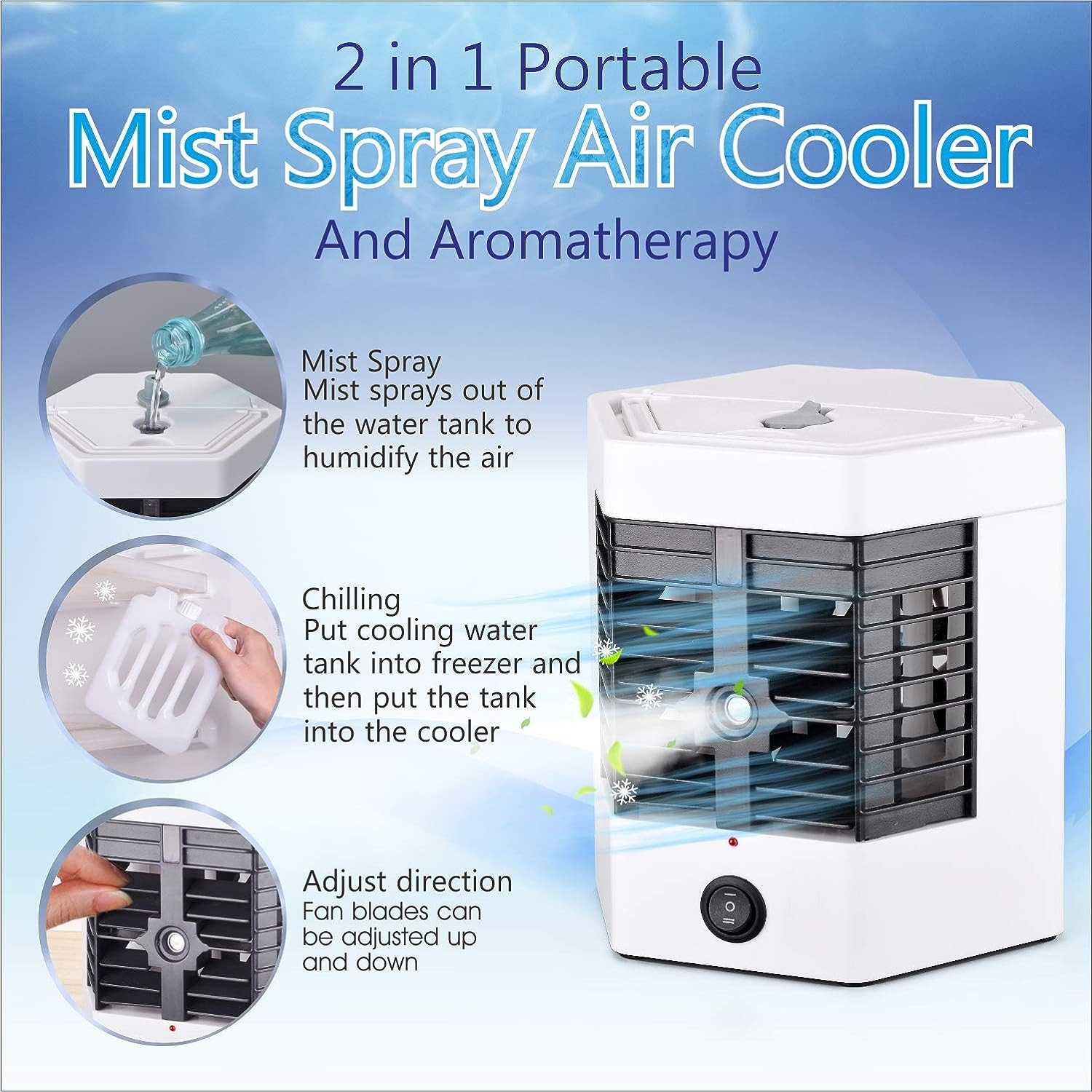 Mini enfriador portatil 2 en 1 fk23b-46